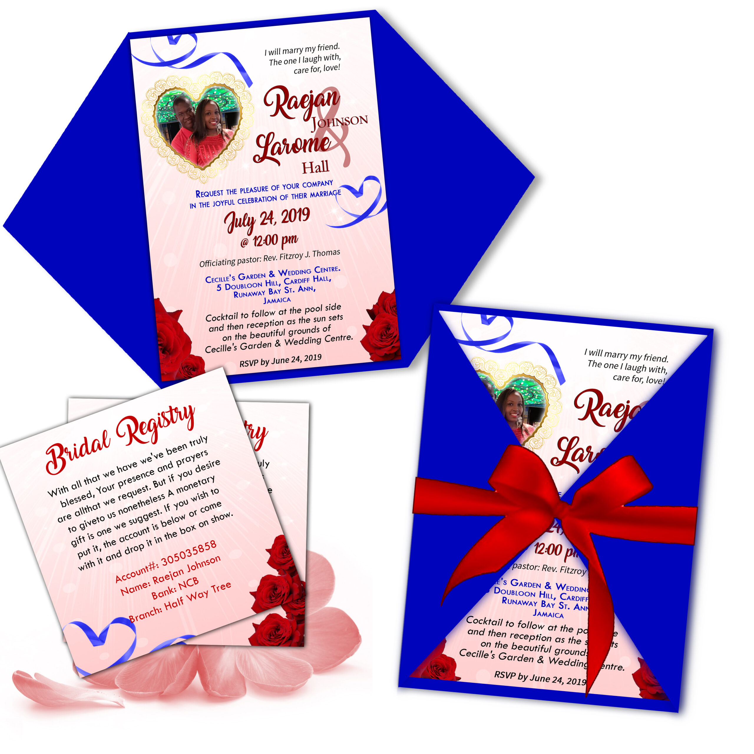 Gated Wedding Invitation - Stewy's Greetings